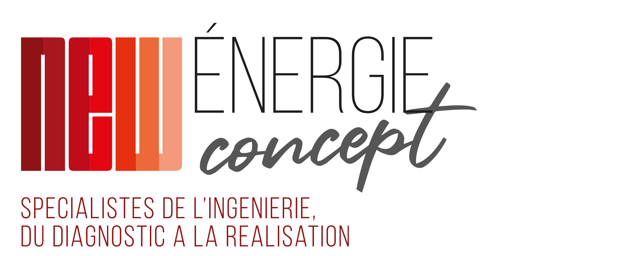 Logo NEW Énergie Concept (noir)